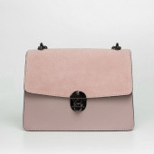 Geanta dama de umar din piele naturala DiAmanti Fiammetta Rose Lila Geanta dama de umar din piele naturala DiAmanti Fiammetta Rose Lila